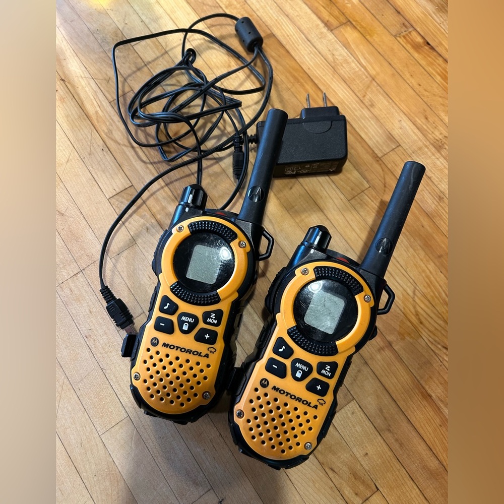 Motorola Dual-Tone Walkie Talkies